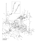 Page E Diagram and Parts List for 31AH553G401 2000 Yard Man Snow Blower